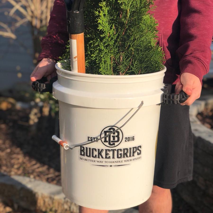 BUCKET GRIPS バケットグリップス BLK 5ガロンバケツ用持ち手
