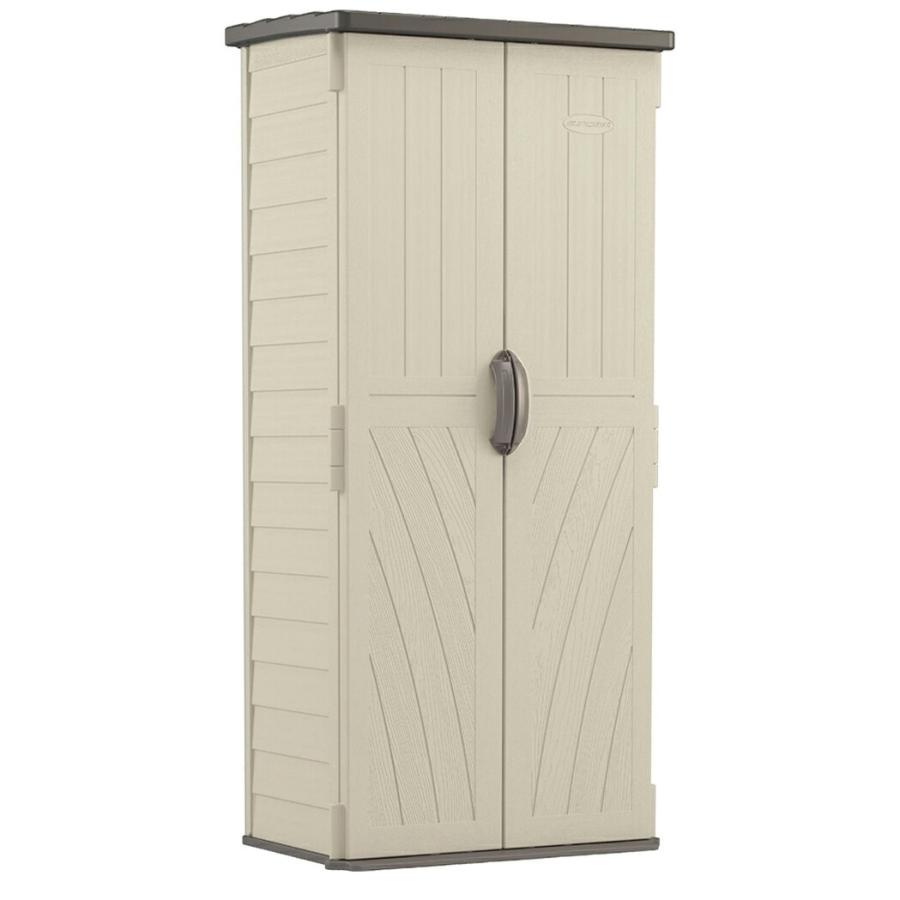 SUNCAST(サンキャスト)　トールキャビネット Covington（コビントン） 【アメリカ製】縦長物置 DIY設置プラスチック製 BMS1225 | 