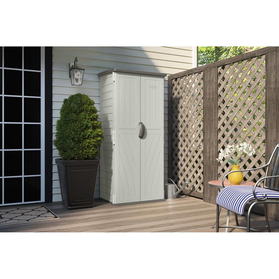 SUNCAST(サンキャスト)　トールキャビネット Covington（コビントン） 【アメリカ製】縦長物置 DIY設置プラスチック製 BMS1225 |  | 01