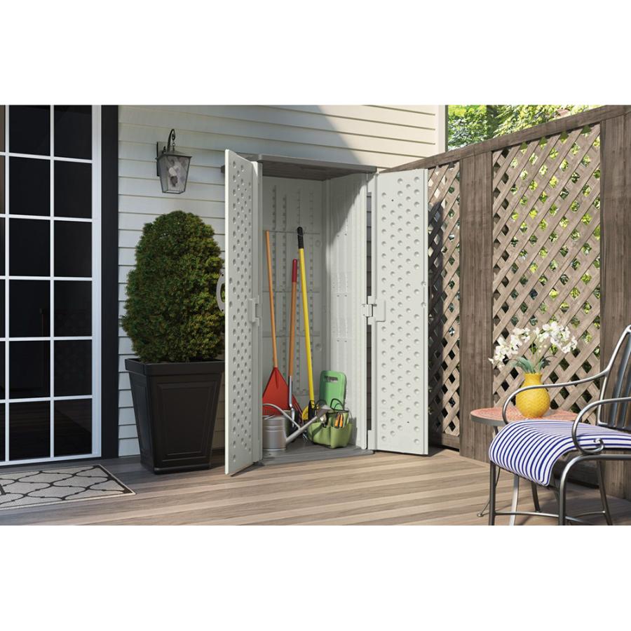 SUNCAST(サンキャスト)　トールキャビネット Covington（コビントン） 【アメリカ製】縦長物置 DIY設置プラスチック製 BMS1225 |  | 02