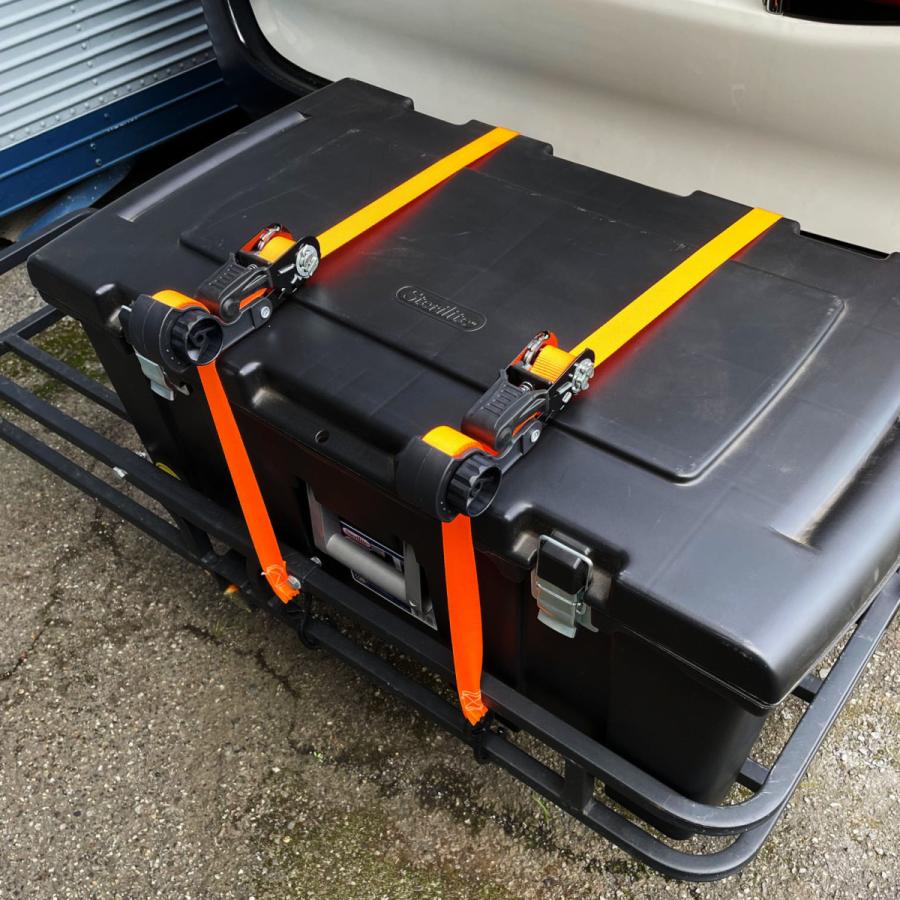 CARGOLOC(カーゴロック) リトラクタブル ラチェットタイダウンベルト