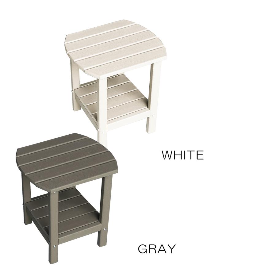 《CASCADE》カスケード　サイドテーブルCC　HDPE 樹脂　サイドテーブル　　アウトドアテーブル　屋外用テーブル |  | 01