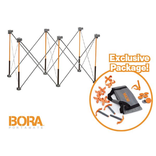 BORA(ボラ) Centipede2'x4'センチピード ワークスタンドキット 【コンボパック】 DIY作業台　工作台 テーブル足 CK625 | 