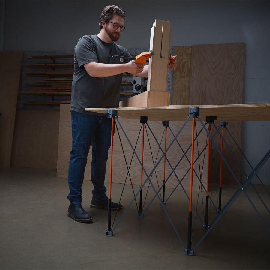 アウトレット BORA Centipede(R)4'x4'センチピードワークスタンドキット【Hi】 DIY作業台 工作台 折り畳みテーブル足 CT-9 |  | 08