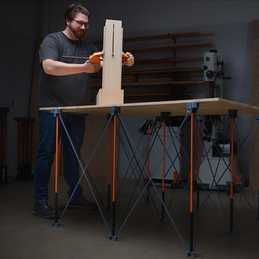 アウトレット BORA Centipede(R)4'x4'センチピードワークスタンドキット【Hi】 DIY作業台 工作台 折り畳みテーブル足 CT-9 |  | 09