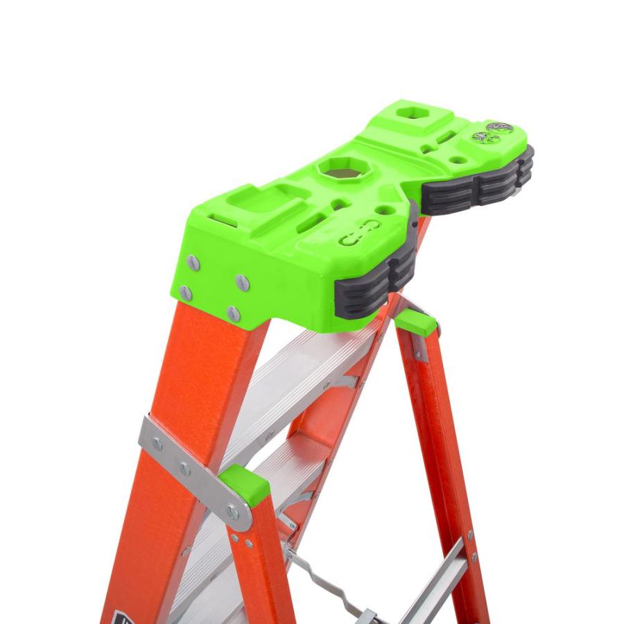 Louisville Ladder（ルイビルラダー） ファイバーはしご脚立クロスステップ 耐荷重135kg【4ft（120cm）】 FXS1504 |  | 02