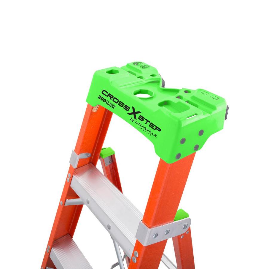 Louisville Ladder（ルイビルラダー） ファイバーはしご脚立クロスステップ 耐荷重135kg【4ft（120cm）】 FXS1504 |  | 04
