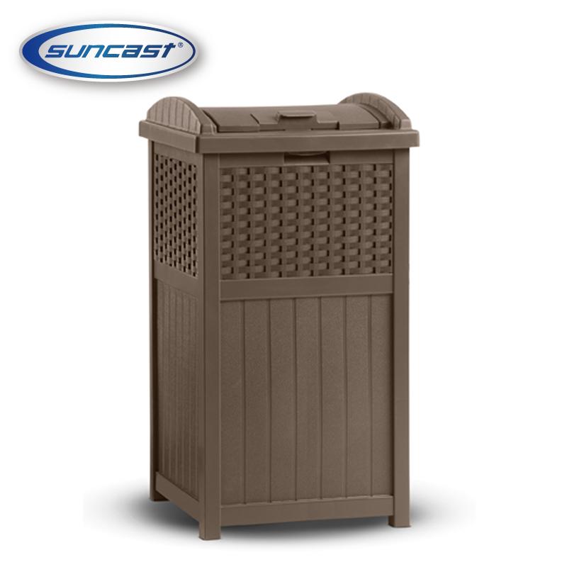 SUNCAST(サンキャスト) ラタン調ダストボックス GHW1732 : THE DIY