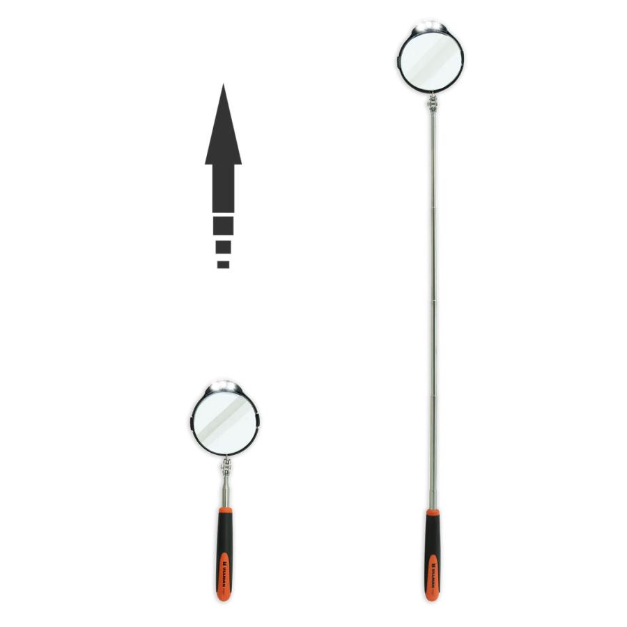 【ULLMAN（アルマン）】 LEDインスペクションミラーL（点検鏡） HTS-2LT |  | 02