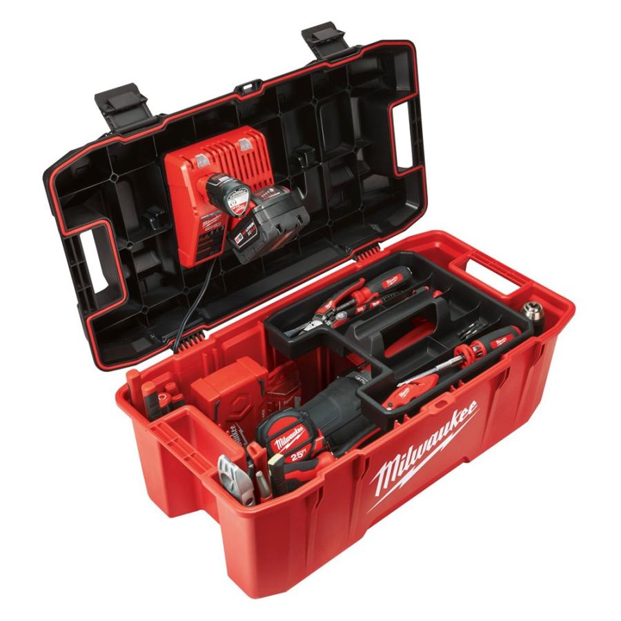 Milwaukee ミルウォーキー ジョブサイトワークツールボックス26 工具箱 電動工具 収納 業務用 プロ向け Mtb2600 The Diy Depot 通販 Yahoo ショッピング