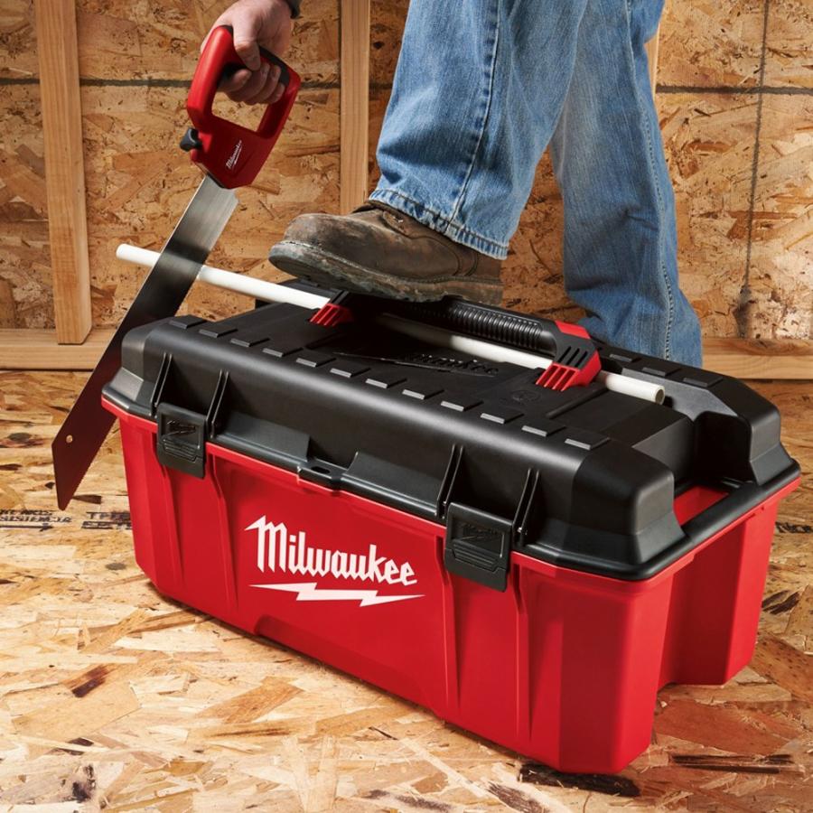 Milwaukee ミルウォーキー ジョブサイトワークツールボックス26 工具箱 電動工具 収納 業務用 プロ向け Mtb2600 The Diy Depot 通販 Yahoo ショッピング