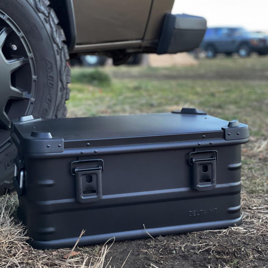 DELTA/MT Extreme X(TM) 39アルミコンテナ ブラック アルミ収納ボックス デルタエムティー エクストリームエックス sb-e39bk |  | 03