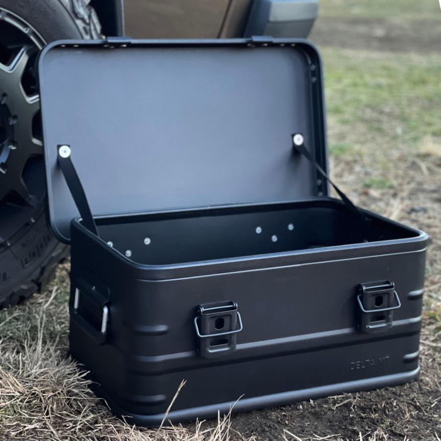 DELTA/MT Extreme X(TM) 39アルミコンテナ ブラック アルミ収納ボックス デルタエムティー エクストリームエックス sb-e39bk |  | 04