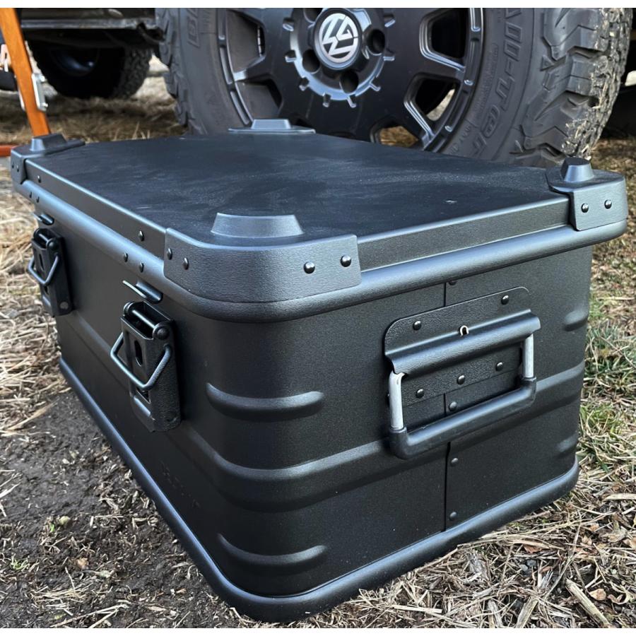 DELTA/MT Extreme X(TM) 39アルミコンテナ ブラック アルミ収納ボックス デルタエムティー エクストリームエックス sb-e39bk |  | 05