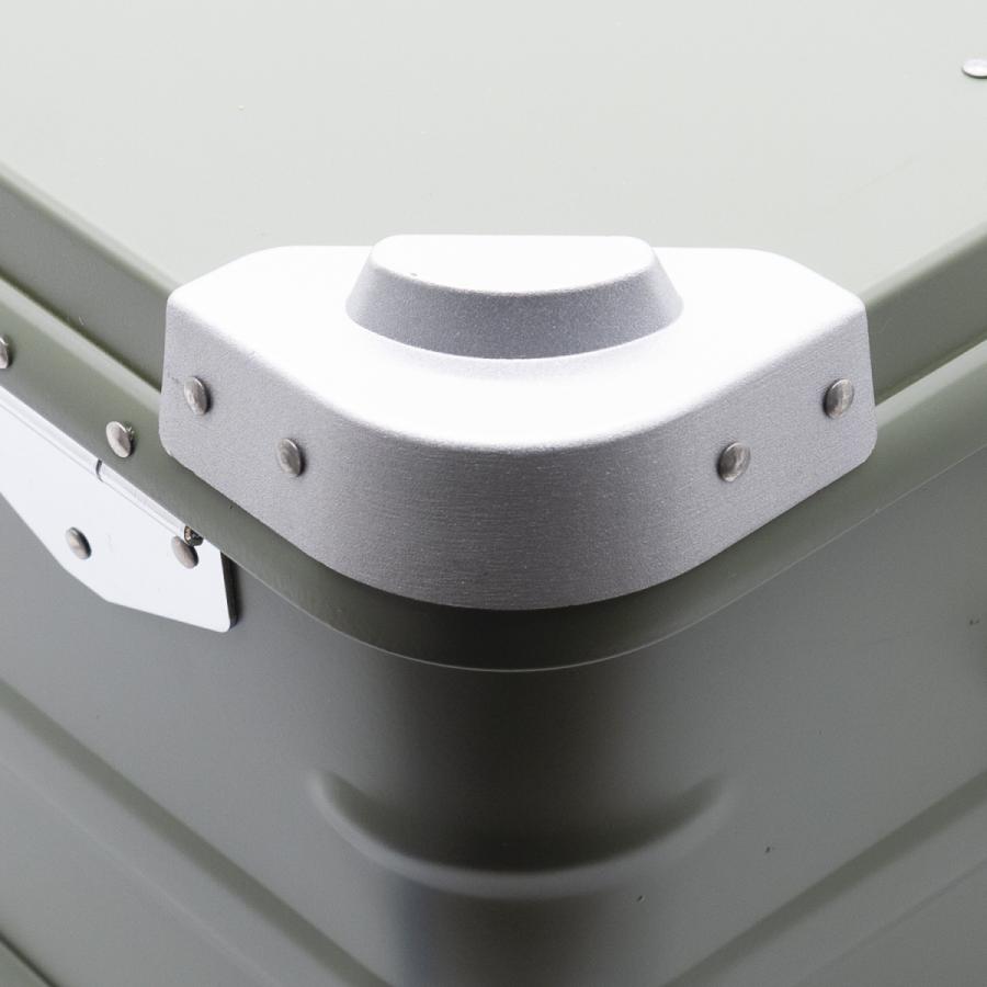 半額 【限定SALE】DELTA/MT Extreme X 39アルミコンテナ [ ダークグリーン ] スタッグ可能アルミ収納ボックス SB-E39G |  | 03