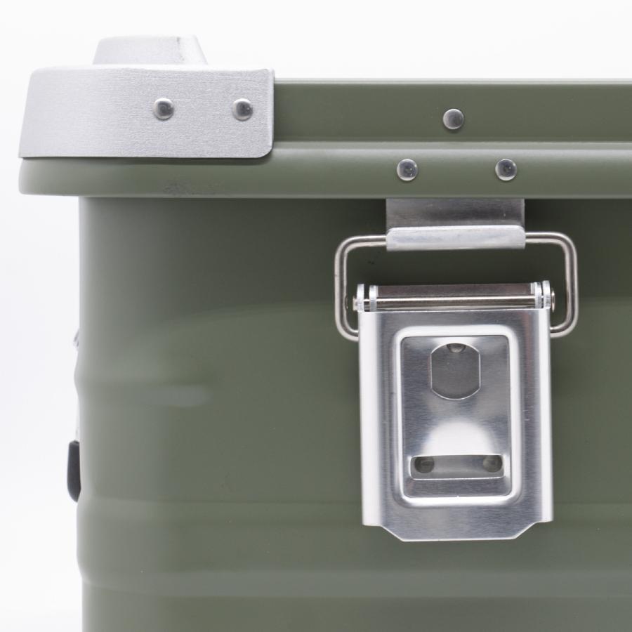 半額 【限定SALE】DELTA/MT Extreme X 39アルミコンテナ [ ダークグリーン ] スタッグ可能アルミ収納ボックス SB-E39G |  | 04