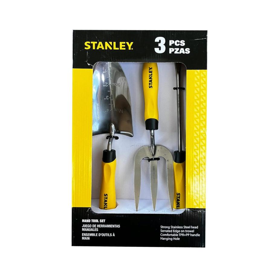 アウトレット STANLEY（スタンレー）ハンドスコップ ハンドレーキ ハンドウィダー ガーデンニングツール3本セット |  | 01