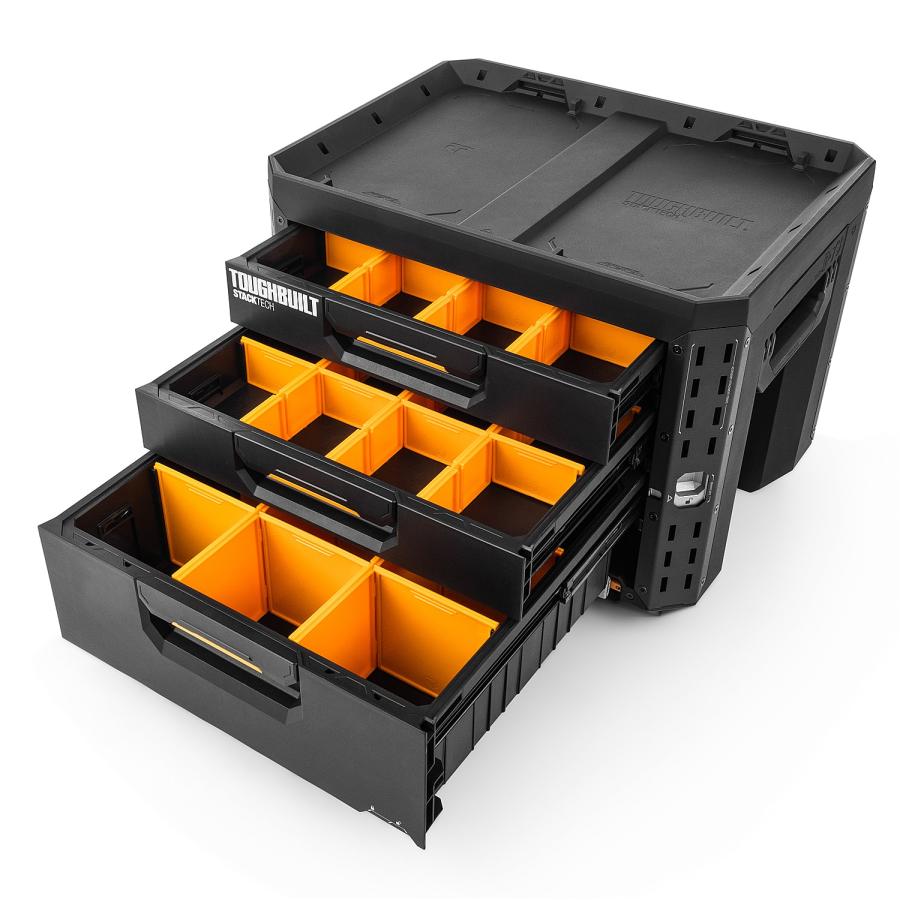 TOUGHBUILT（タフビルト）STACK TECH(スタックテック) 3ドロワー 