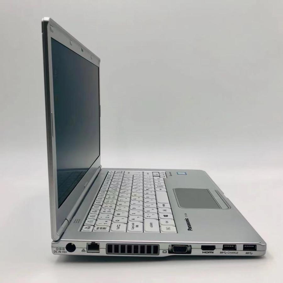 中古ノートパソコン ノートPC Windows10Pro MicrosoftOffice2019 第7世代 i5 SSD256GB 8GB 14型 FullHD 1080P 軽量 Panasonic Let's note CF-LX6  無線｜suncityjp｜04