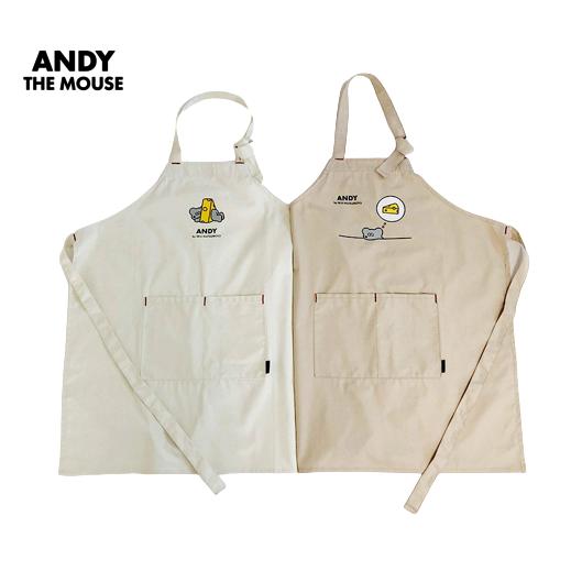 ANDY エプロン おしゃれ キャラクター 子供 女性 かわいい 親子お揃い