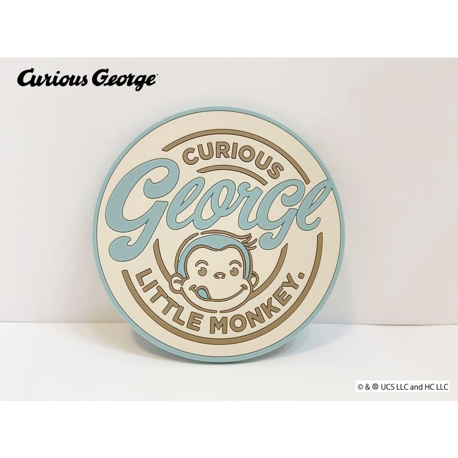 おさるのジョージ ラバーコースター コースター シリコン コップ敷き