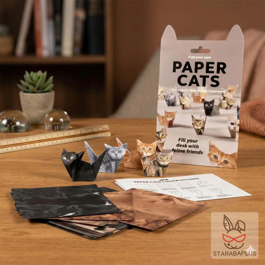 猫の折り紙 ねこの折り紙 リアル折り紙 かわいい おしゃれ 50匹の猫 3D リアル折り紙 ワンちゃんの折り紙 犬の折り紙 どうぶつの折り紙 メール便 ギフト |  | 04