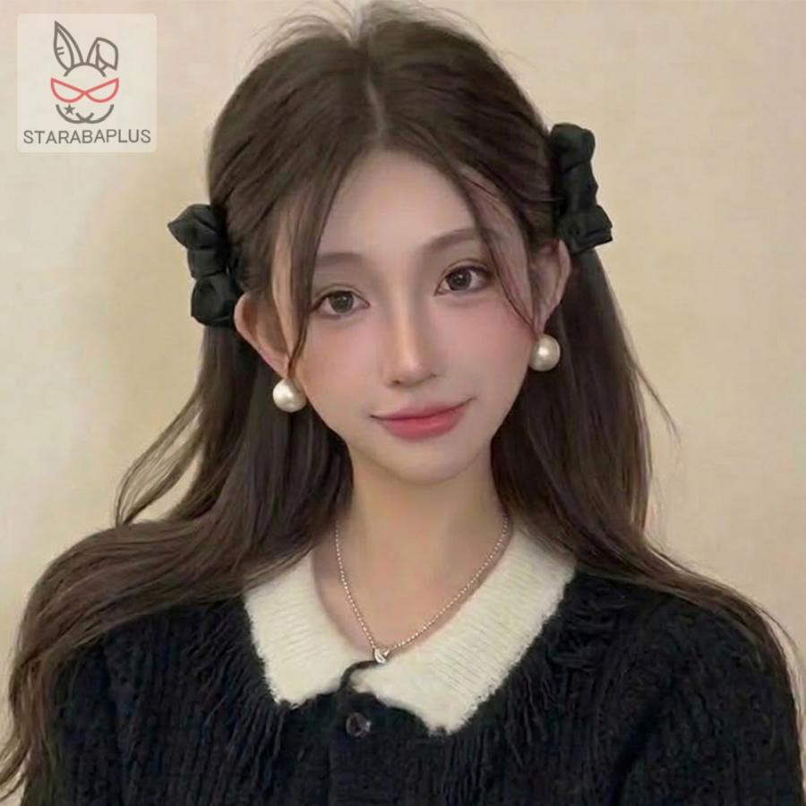 ミニリボンバンスクリップ ミニリボンヘアクリップ ヘアアクセサリー ガーリー 定番 クリップ 小さめ 韓国風 髪留め オタ活 ライブ サブカル 2個セット 送料無料 |  | 04