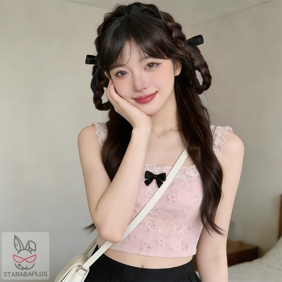 地雷系カチューシャ 三つ編みカチューシャ ウィッグ付きカチューシャ ツインテール 付け毛 小顔 かわいい おしゃれ 4色 闇かわいい ヘアアレンジ 編み込み風 |  | 10