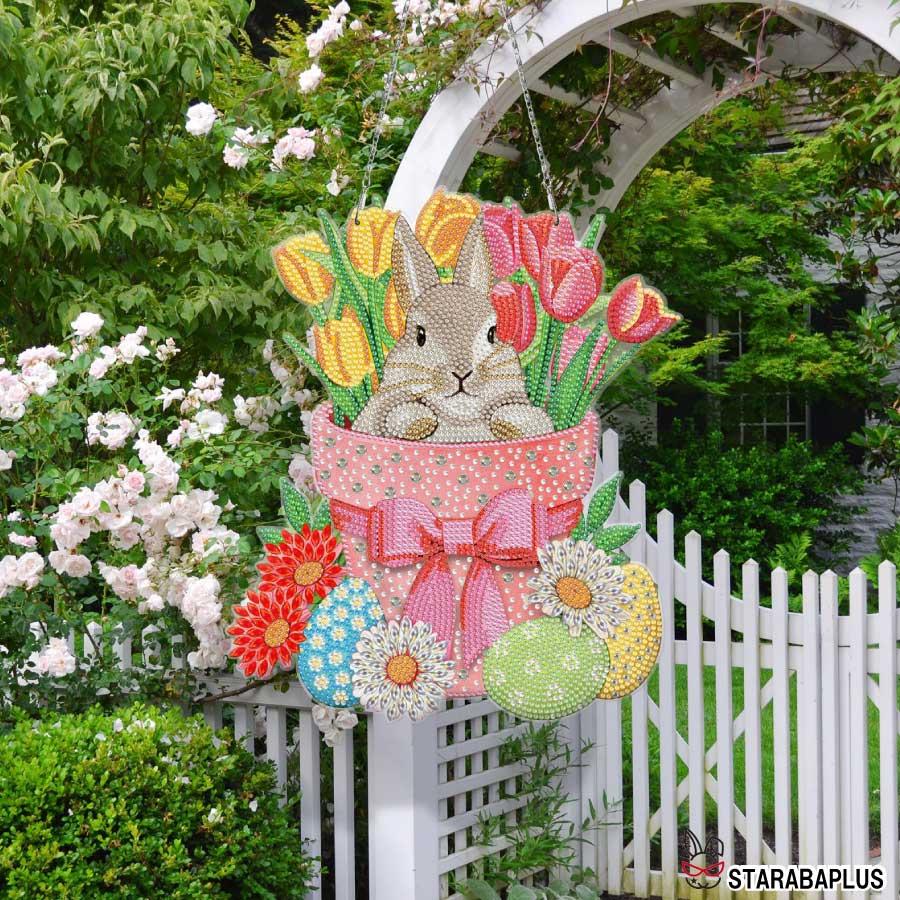 ダイヤモンドアート インテリア ウサギ 可愛い 手作り キット塗装 ビーズ DIY ラインストーン キラキラ  誕生日 美しい柄 送料無料 |  | 06