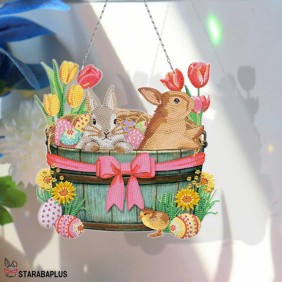 ダイヤモンドアート インテリア ウサギ 可愛い 手作り キット塗装 ビーズ DIY ラインストーン キラキラ  誕生日 美しい柄 送料無料 |  | 07