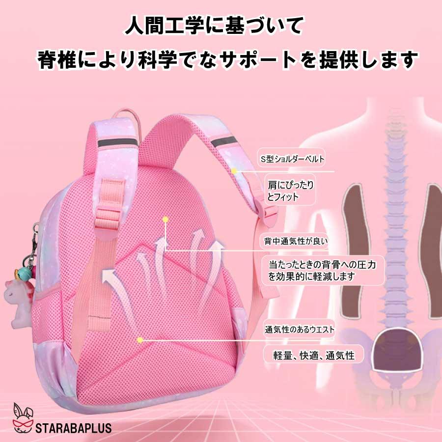 キッズリュック 幼稚園リュック 子供用 かわいい ユニコーンリュック 女の子 リュック 通園 大容量 入園 キッズ用品 撥水 誕生日 プレゼント 送料無料 |  | 05