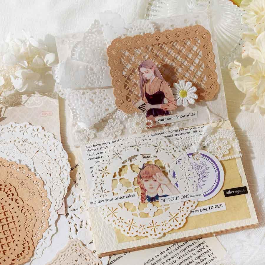 10枚セット デコレーション 可愛い インスタ DIY 手帳の飾り レトロ 風 花 植物 クラシック 手帳 可愛いシール デザイン メール便 プレゼント 送料無料 |  | 08