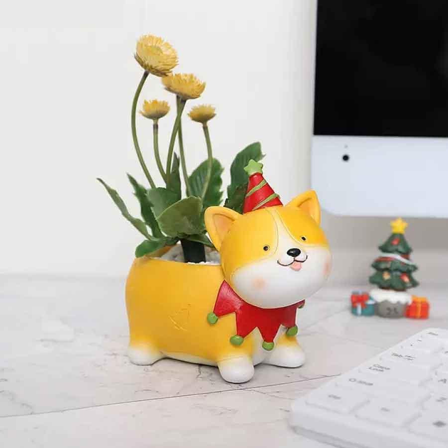 動物デザイン植木鉢 母の日 ガーデニングオブジェ 鉢植え ガーデニングオブジェ 鉢植え 可愛い多肉植物用鉢 送料無料 |  | 09