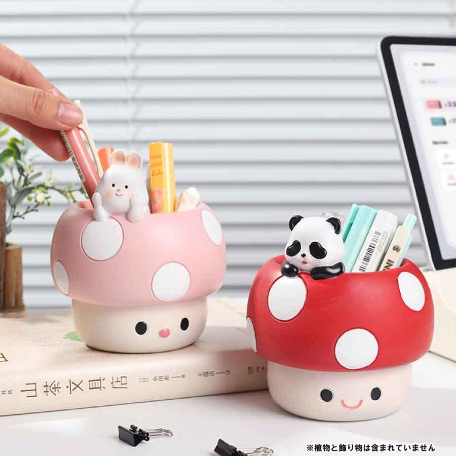 キノコ型植木鉢 母の日 鉢植え 可愛い多肉植物用鉢 動物フィギュア付きプランター 室内植物用可愛い鉢 プレゼント用ユニークな植木鉢 送料無料 |  | 10