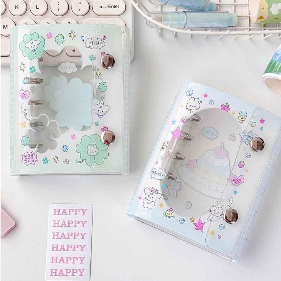 可愛いノート オープン ミニサイズノート かわいい 韓国風文具 パステル文具 文具 女の子 プレゼント 文房具 手帳 デコレーション リングノート 小さいサイズ |  | 09