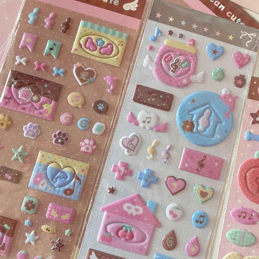 手帳 シール かわいい 4枚セット 手帳シール 手帳ステッカー シール デコシール キラキラ デコ おしゃれ 手帳用シール 送料無料 |  | 08