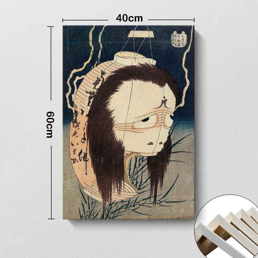 葛飾北斎 百物語 お岩さん 壁掛け 名画 ファブリック オシャレ インテリア アートパネル プレゼント 送料無料 |  | 05