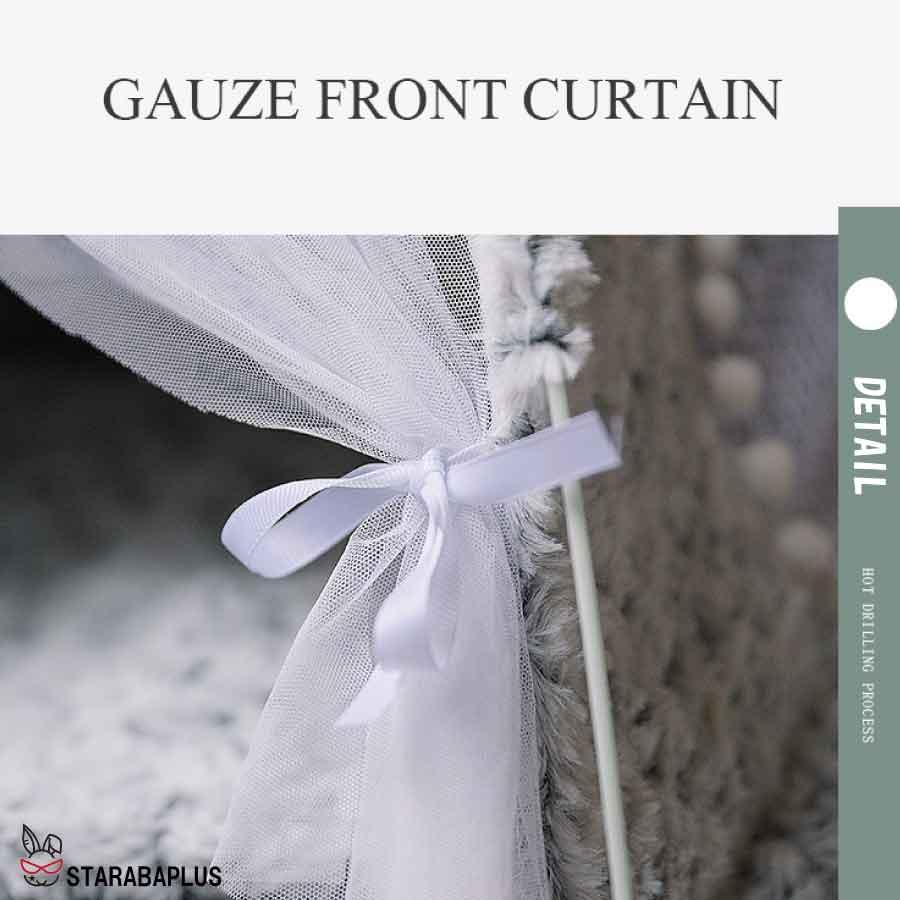 キャットハウス 猫ベッド 冬 可愛い ペット ベッド テント かわいい ふかふか もこもこ 送料無料 |  | 05