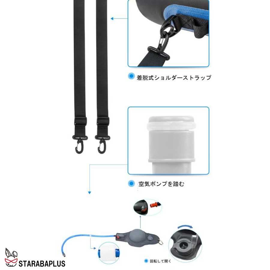 ポータブルシャワー 水タンク 給水 持ち運び ポンプ式 多用途 アウトドア キャンプ 釣り 登山 防災 大容量 高耐久 防水 避難 断水 ショルダー リュック 送料無料 |  | 06