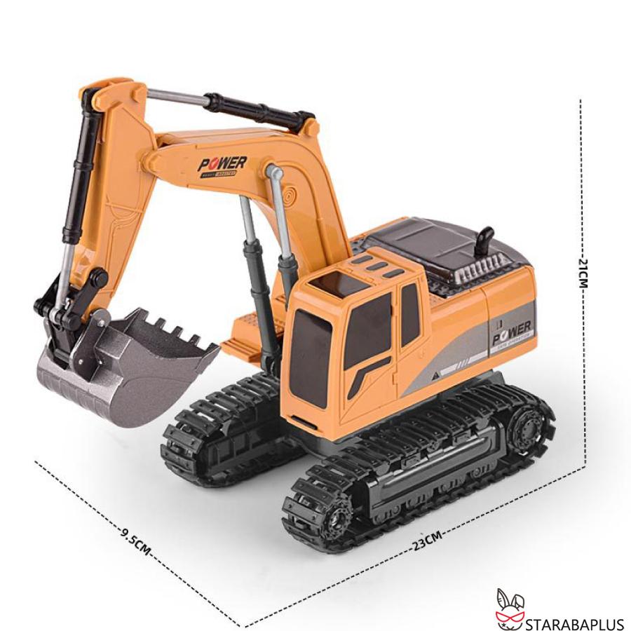 ショベルカー ラジコン おもちゃ 誕生日プレゼント 男の子ラジコン ワイヤレス コンパクト リモコンカー 送料無料 |  | 06