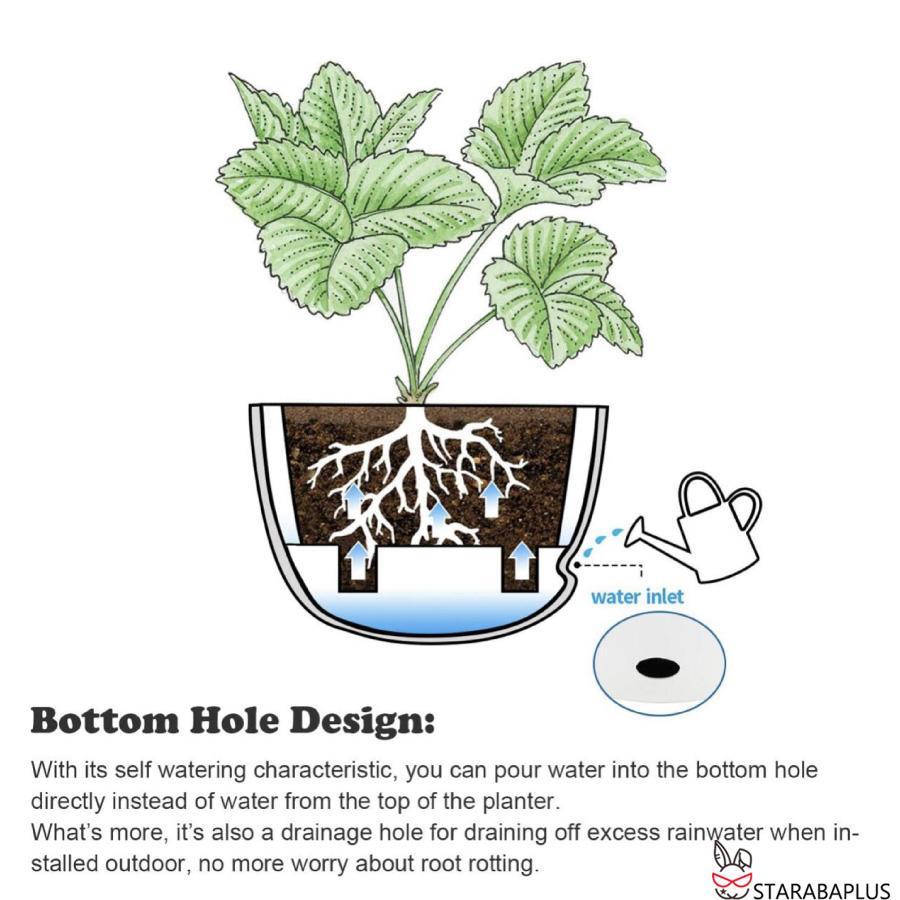父の日 母の日 吊り下げ プランター 吊りスタンド 自動給水 チェーン 屋外 屋内 植物 ハンガーマクラメ 観葉植物 吊り下げ 送料無料 |  | 04