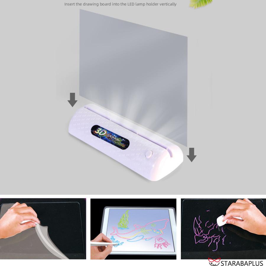 3Dお絵かき 飛び出る お絵かきボード おもちゃ ボード 女の子 男の子 誕生日 知育玩具 クリスマス プレゼント 送料無料 |  | 06