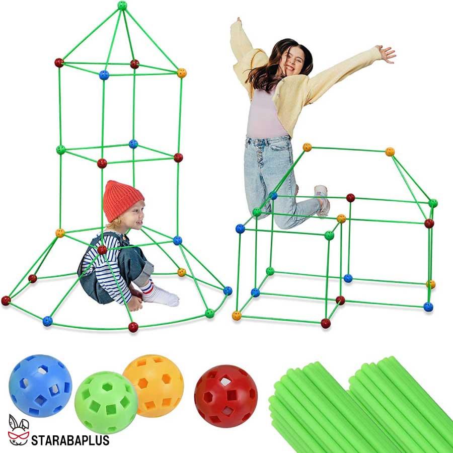 DIY テント 隠れ家 基地 遊び 室内 家 知育玩具 おもちゃ 誕生日 プレゼント 男の子 女の子 送料無料 |  | 07