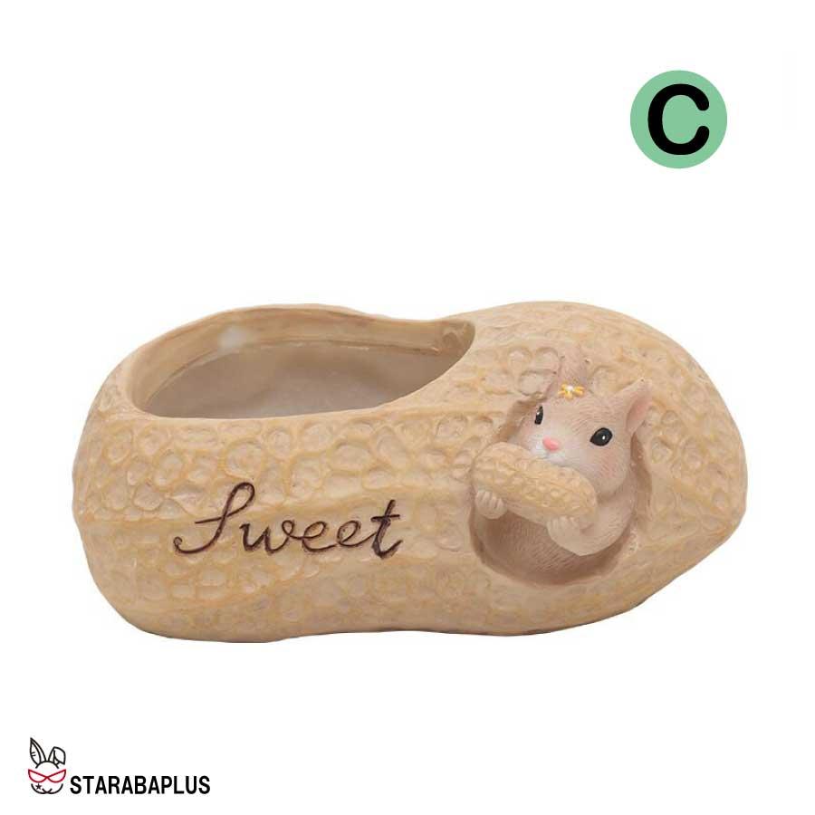 植木鉢 リス りす 母の日 ガーデニングオブジェ 鉢植え フラワープランター 多肉植物　サボテン ミニ プランター おしゃれ 可愛い 送料無料 |  | 21