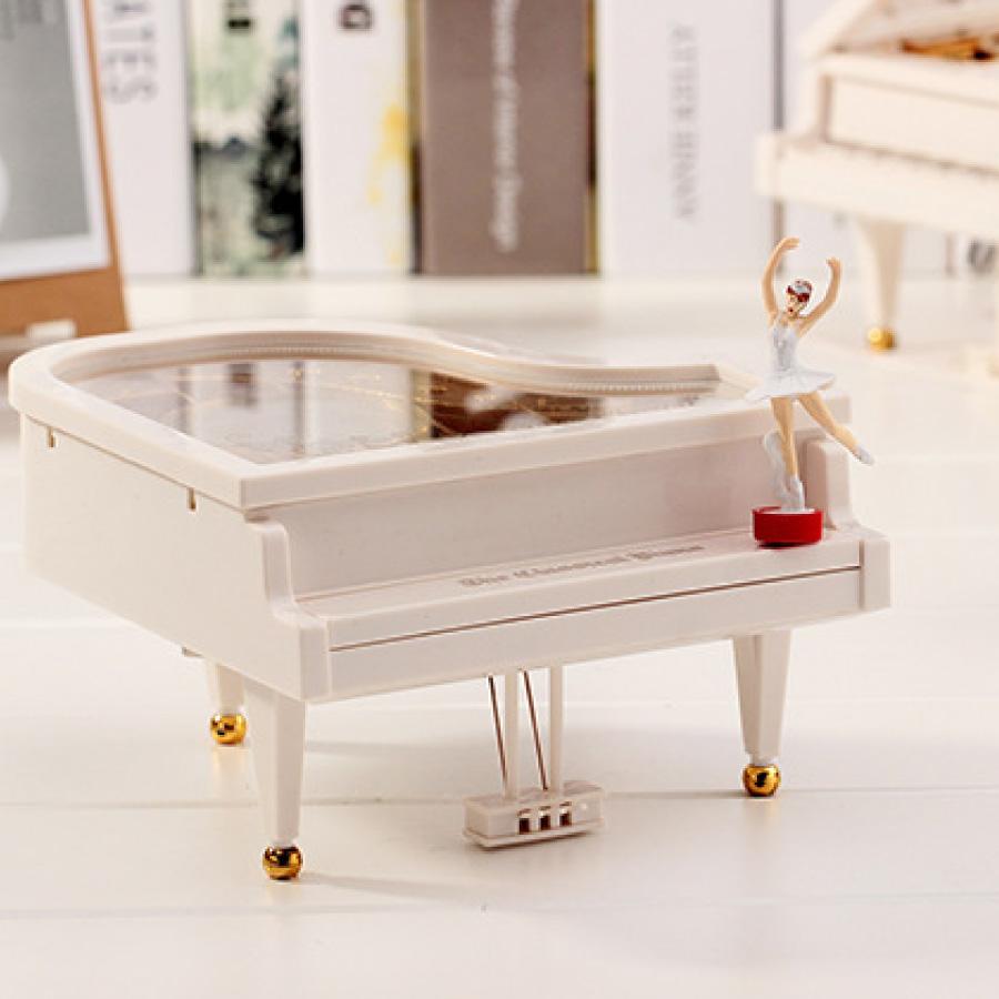 オルゴール バレリーナ ピアノ型 インテリア 癒し プレゼント 誕生日 お祝い 送料無料 |  | 01