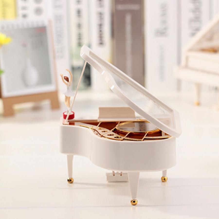 オルゴール バレリーナ ピアノ型 インテリア 癒し プレゼント 誕生日 お祝い 送料無料 |  | 02