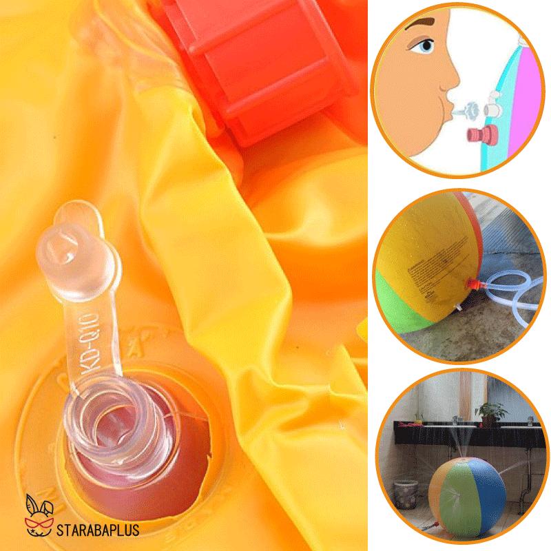 噴水おもちゃ ボール 水遊び ビーチボール バブルボール パーティー ビーチ 芝生 庭 アウトドア 夏対策 親子遊び 庭遊び 庭  送料無料 |  | 03