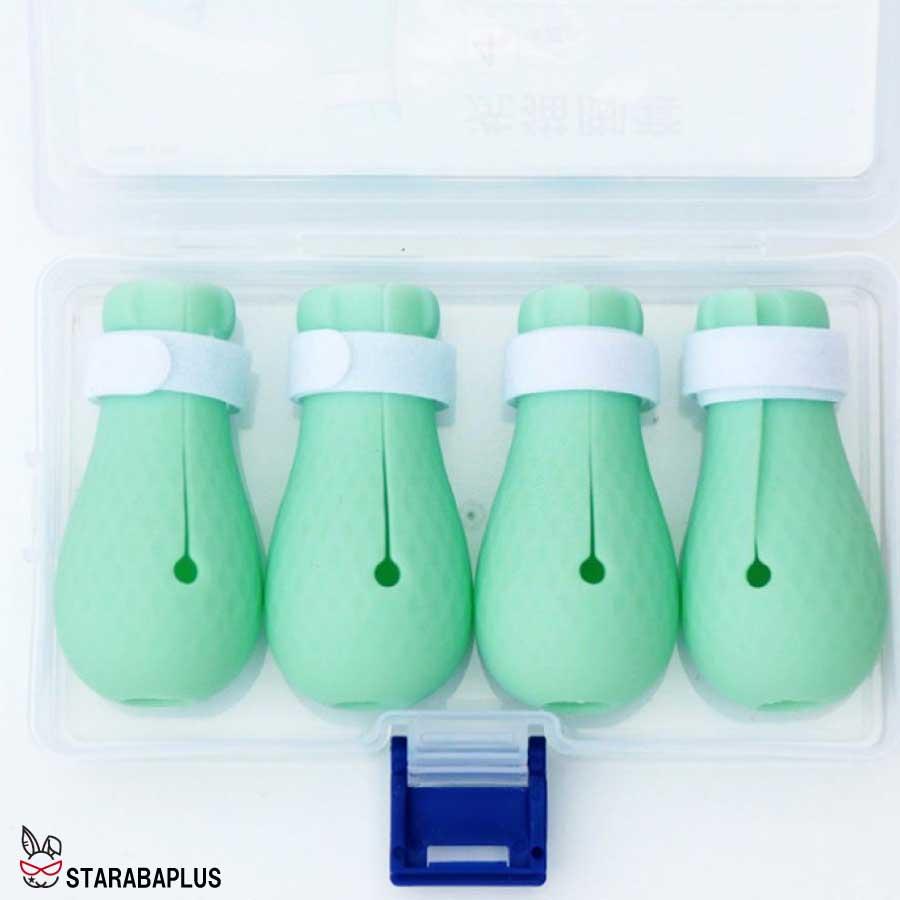 猫用爪カバー ネコ 手足 引っかき防止 対策 シャンプー 保護 お風呂 グルーミング 病院 移動 お手入れ 調節可能 シリコン 安全 ケガ防止 |  | 06