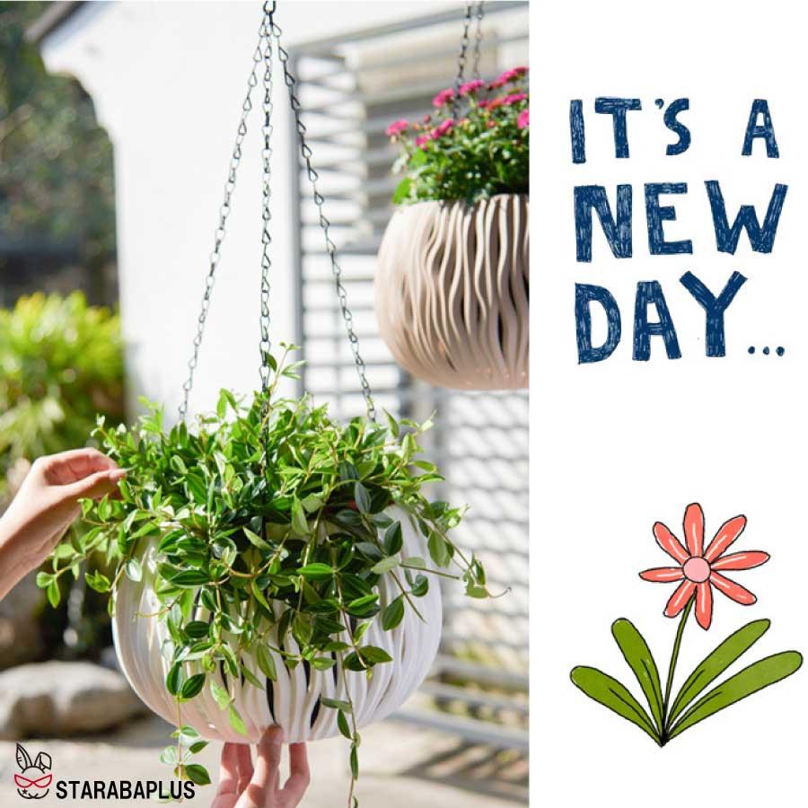 北欧 オシャレ 壁掛け 吊り下げ モダン プランター ハンギングバスケット 観葉植物 インテリア 室内 屋外 おしゃれ 送料無料 |  | 03