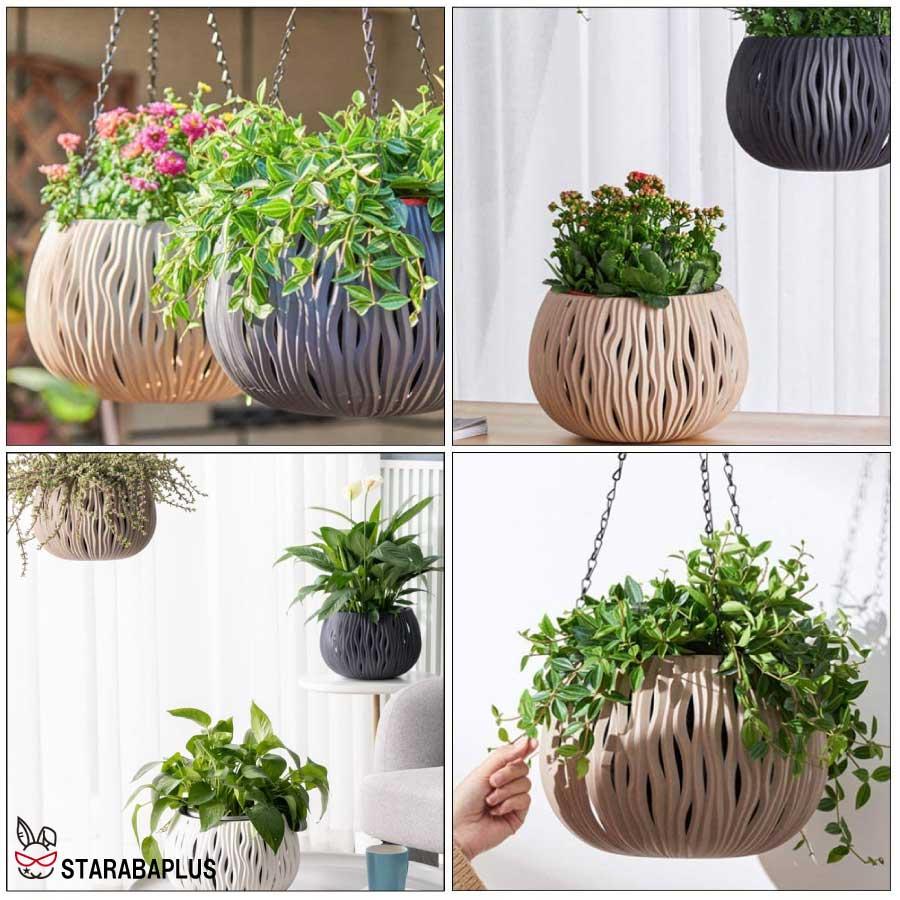 北欧 オシャレ 壁掛け 吊り下げ モダン プランター ハンギングバスケット 観葉植物 インテリア 室内 屋外 おしゃれ 送料無料 |  | 04